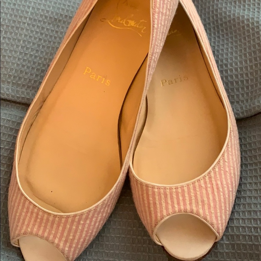 Christian Louboutin peep-toe
